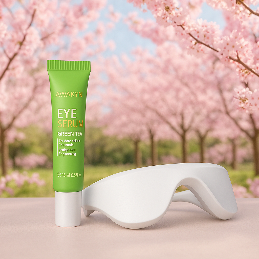Awakyn Revive™ — Eye Massager + Green Tea Serum Bundle